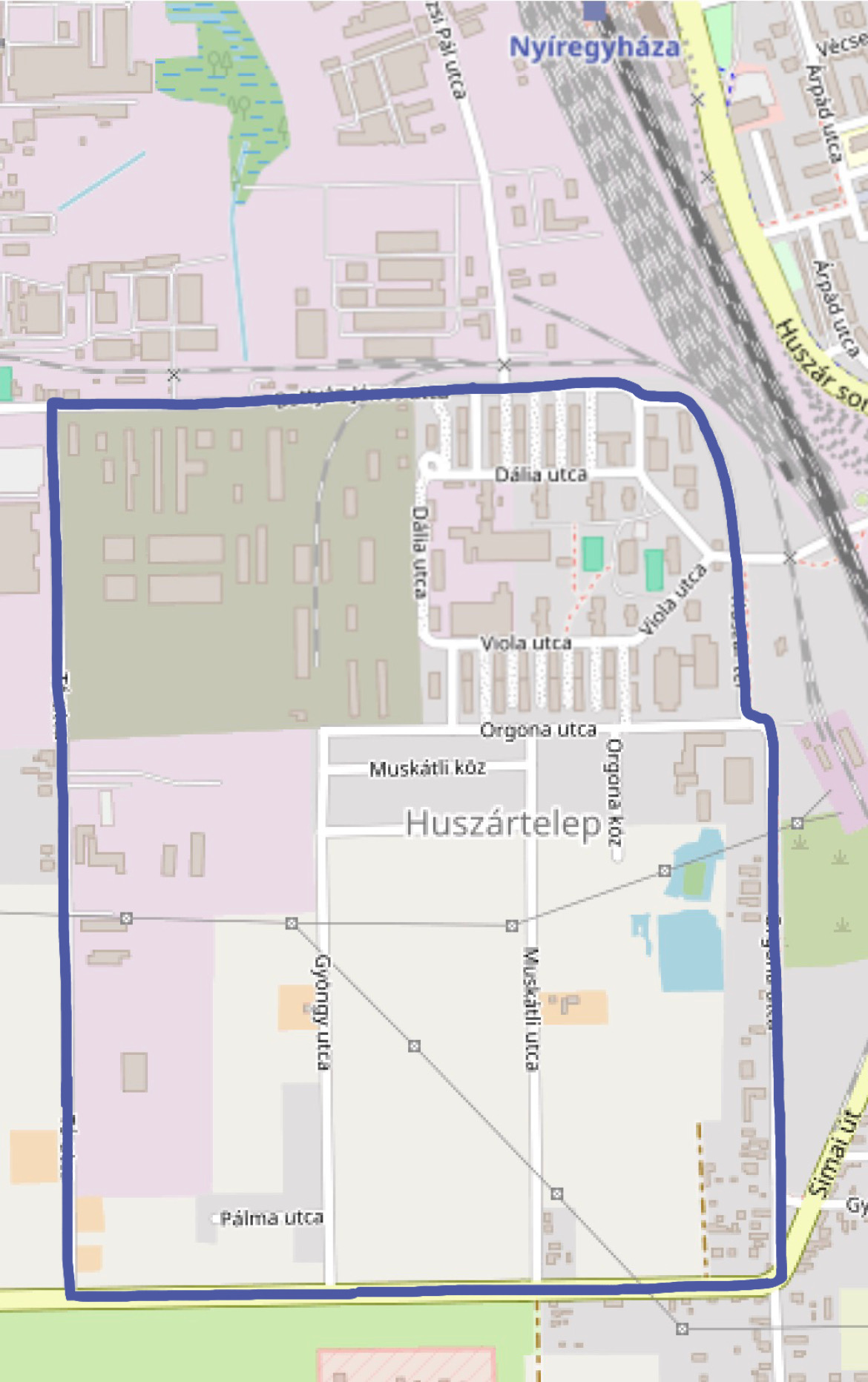 Huszártelep városrész